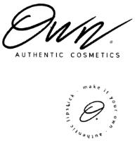 OWN. AUTHENTIC COSMETICS