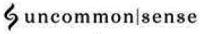 S UNCOMMON SENSE