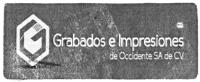 G GRABADOS E IMPRESIONES