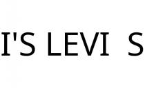 I'S LEVI;S