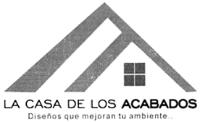 LA CASA DE LOS ACABADOS. DISEÑOS QUE MEJORAN TU AMBIENTE