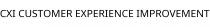 CXI CUSTOMER EXPERIENCE IMPROVEMENT