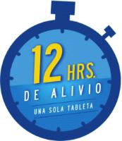 12 HRS. DE ALIVIO UNA SOLA TABLETA