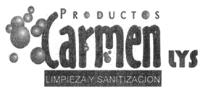 PRODUCTOS CARMEN LYS LIMPIEZA Y SANITIZACION