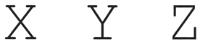 XYZ