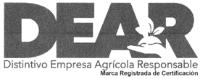 DEAR DISTINTIVO EMPRESA AGRÍCOLA RESPONSABLE