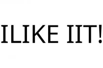 ILIKE IIT!