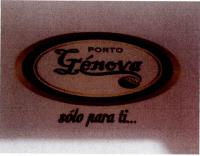 PORTO GÉNOVA SÓLO PARA TI.
