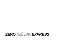 ZERO AZÚCAR EXPRESS