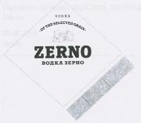 ZERNO VODKA OF THE SELECTED GRAIN
