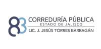 83 CORREDURÍA PÚBLICA;ESTADO DE JALISCO LIC. J. JESÚS TORRES BARRAGÁN
