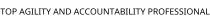 TOP AGILITY AND ACCOUNTABILITY PROFESSIONAL