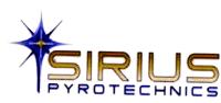 SIRIUS PYROTECHNICS