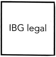 IBG LEGAL