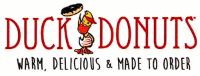 DUCK DONUTS WARM; DELICIOUS & MADE TO ORDER