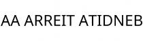 AA ARREIT ATIDNEB