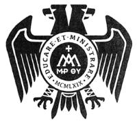 EDUCARE. ET. MINISTRARE. MCMLXIX. MPOY