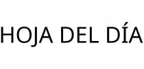 HOJA DEL DÍA