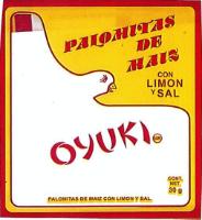 PALOMITAS DE MAIZ CON LIMON Y SAL OYUKI