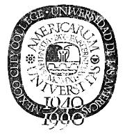 UNIVERSIDAD DE LAS AMERICAS -MEXICO CITY COLLEGE AMERICARUM UNIVERSITAS-SAPIENTIA-PAX-FRATERNITAS MCMXL 1940-1990.