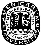 AMERICARUM-UNIVERSITAS;SAPIENTIA -PAX -FRATERNITAS MCMXL