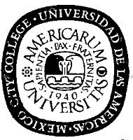 UNIVERSIDAD DE LAS AMERICAS-MEXICO CITY COLLEGE AMERICARUM -UNIVERSITAS-SAPIENTIA-PAX-FRATERNITAS 1940