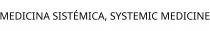 MEDICINA SISTÉMICA; SYSTEMIC MEDICINE