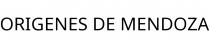 ORIGENES DE MENDOZA