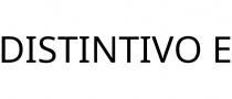 DISTINTIVO E