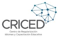 CRICED CENTRO DE REGULARIZACIÓN IDIOMAS Y CAPACITACIÓN EDUCATIVA
