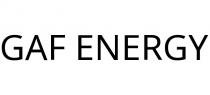 GAF ENERGY