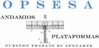 OPSESA ANDAMIOS PLATAFORMAS NUESTRO TRABAJO ES APOYARTE