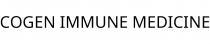 COGEN IMMUNE MEDICINE