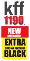 KFF 1190 NEW GENERATION EXTRA SILICONE PLATINUM BLACK