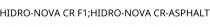 HIDRO-NOVA CR F1;HIDRO-NOVA CR-ASPHALT