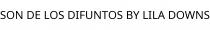 SON DE LOS DIFUNTOS BY LILA DOWNS