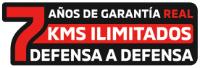 7 AÑOS DE GARANTÍA REAL KMS ILIMITADOS;DEFENSA A DEFENSA