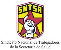 SNTSA SINDICATO NACIONAL DE TRABAJADORES DE LA SECRETARÍA DE SALUD