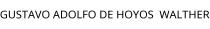 GUSTAVO ADOLFO DE HOYOS;WALTHER