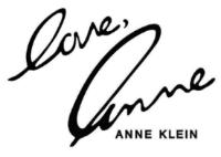 LOVE; ANNE ANNE KLEIN