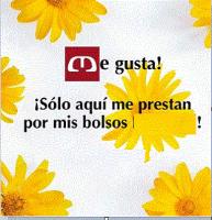 ME GUSTA! ¡SOLO AQUÍ ME PRESTAN POR MIS BOLSOS;!