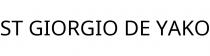 ST GIORGIO DE YAKO
