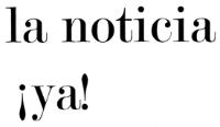 LA NOTICIA ¡YA!