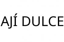 AJÍ DULCE