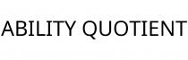 ABILITY QUOTIENT