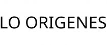 LO ORIGENES