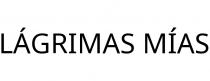 LÁGRIMAS MÍAS