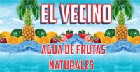 EL VECINO AGUA DE FRUTAS NATURALES