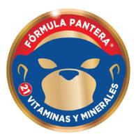 FORMULA PANTERA 21 VITAMINAS Y MINERALES