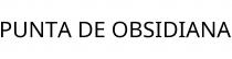 PUNTA DE OBSIDIANA